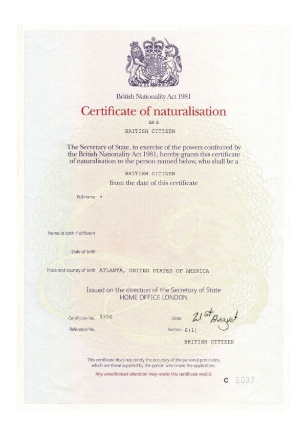 HOW TO APPLY NATURALISATION CERTIFICATE visual data 4
